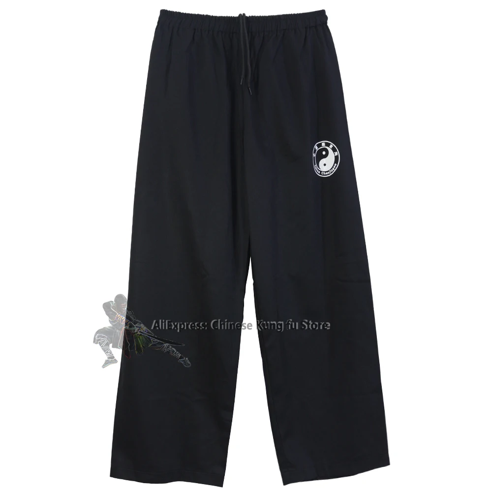 Men's Women's Sturdy Cotton Kung fu Pants Tai Chi Shaolin Wudang Martial arts Wing Chun Trousers