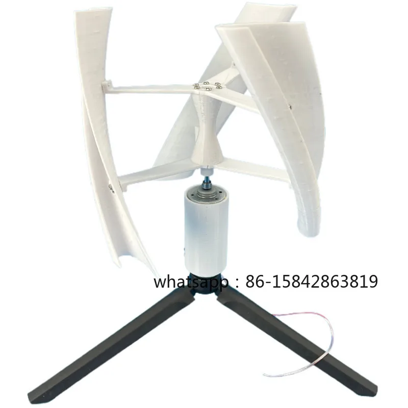 3D printing PAL material, micro wind turbine, vertical axis brushless DC generator
