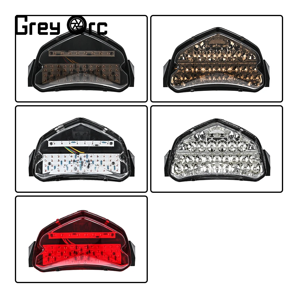 For Suzuki 2004 - 2005 GSXR600 GSXR750 Motorcycle LED Brake Turn Signal Tail Light GSXR 600 GSX-R 750 Integrated Taillight K4