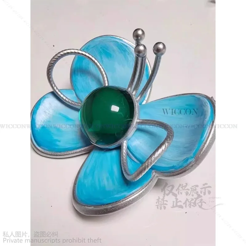 

asdh8@Game Lies Of P Cosplay Antonia Chest Accessory Roleplaying Brooch Butterfly 3d Printed Cos Props Anime Lies Of P Antonia B