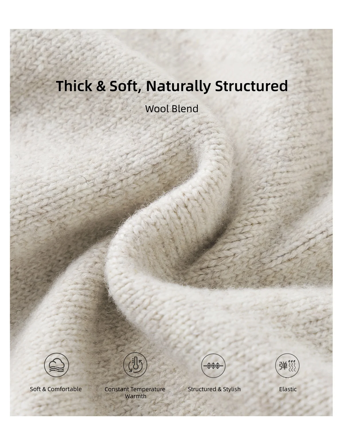 Men's Round-Neck Sweater Button-Up Soft Skin-Friendly Solid Casual Retro Loose-Fit Color-Blocked Pullover Knit Sweater