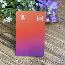 Social Media Smart Sharing Instagram One Tap NFC Cards Instagram NFC Social Media Sticker