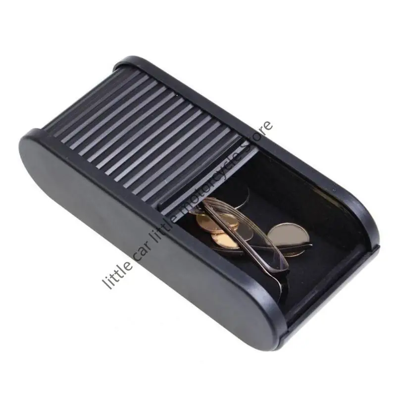 

R9CC ABS Автомобильная Консоль Ящик Для Хранения Лоток Раздвижной Открытый Дизайн Безопасный Нескользящий Универсальный