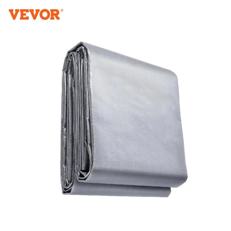 

VEVOR Tarp 10x12 ft Waterproof Plastic Poly Tarp Cover 10 Mil Multi Purpose Tear UV and Temperature Resistant Outdoor Tarpaulin