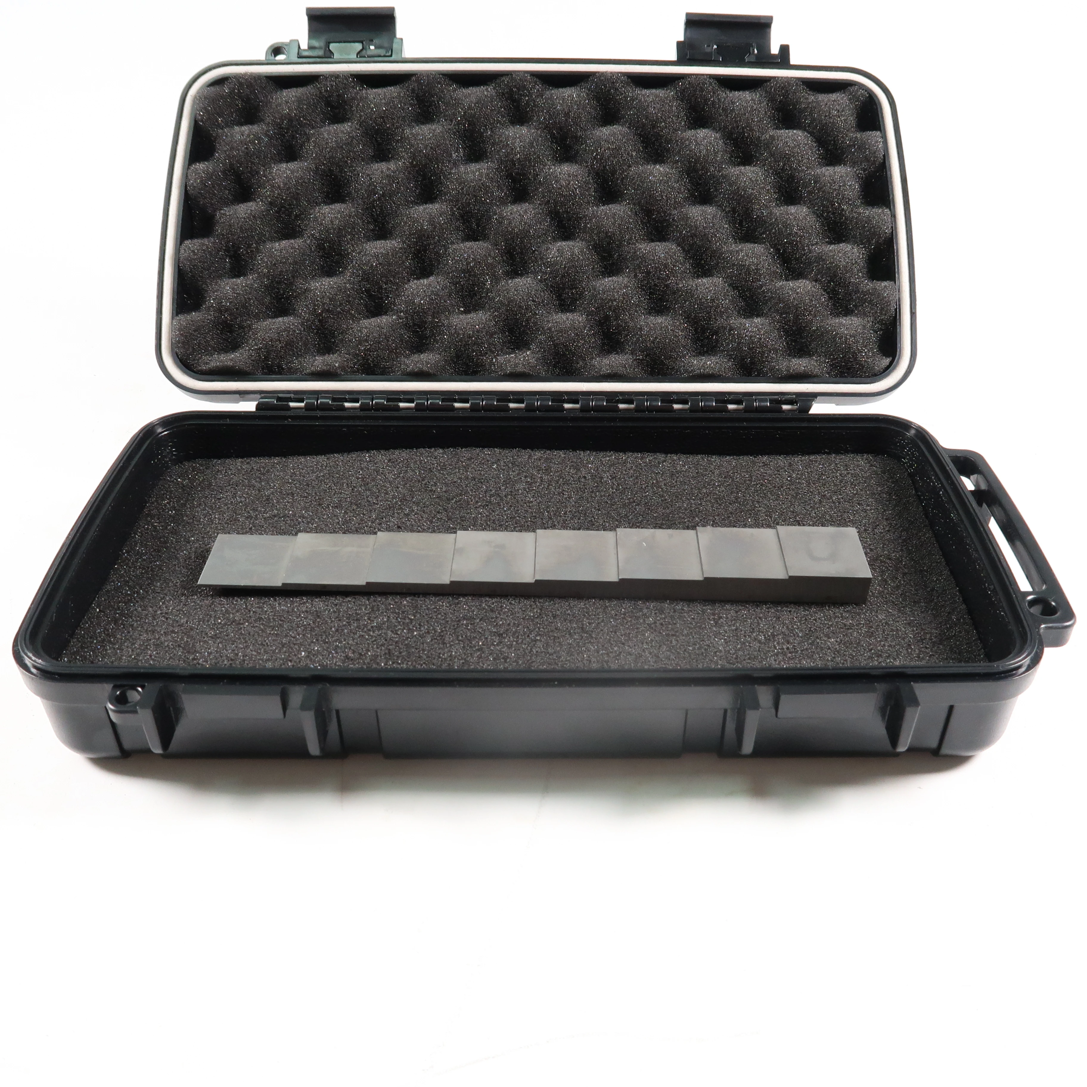 8-step Wedge test Block Calibration Copper Alloy Block for Thickness Calibration with Carrying case and Certificate 1-8mm