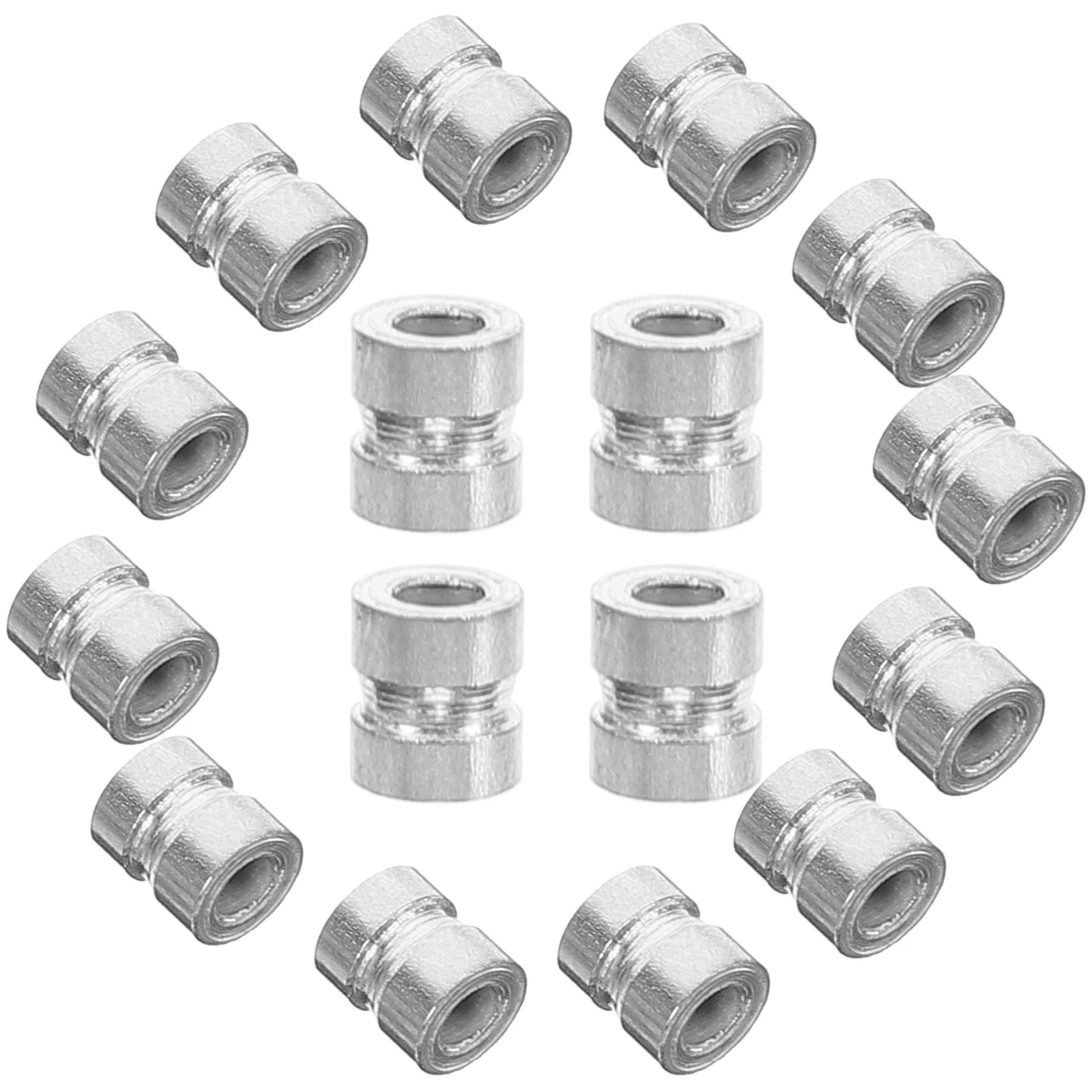 

20 Pcs Guitar String Beads Accessories Kit Tool Stuff Bridge Pin Acoustic Parts Silver