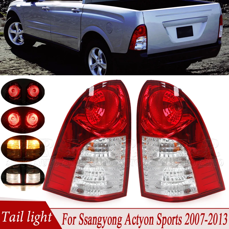 Car Rear Tail Lamp Assembly For Ssangyong Actyon Sports 2007-2013 Brake Stop Light Reverse Light Turn Signal LIght 8360232003