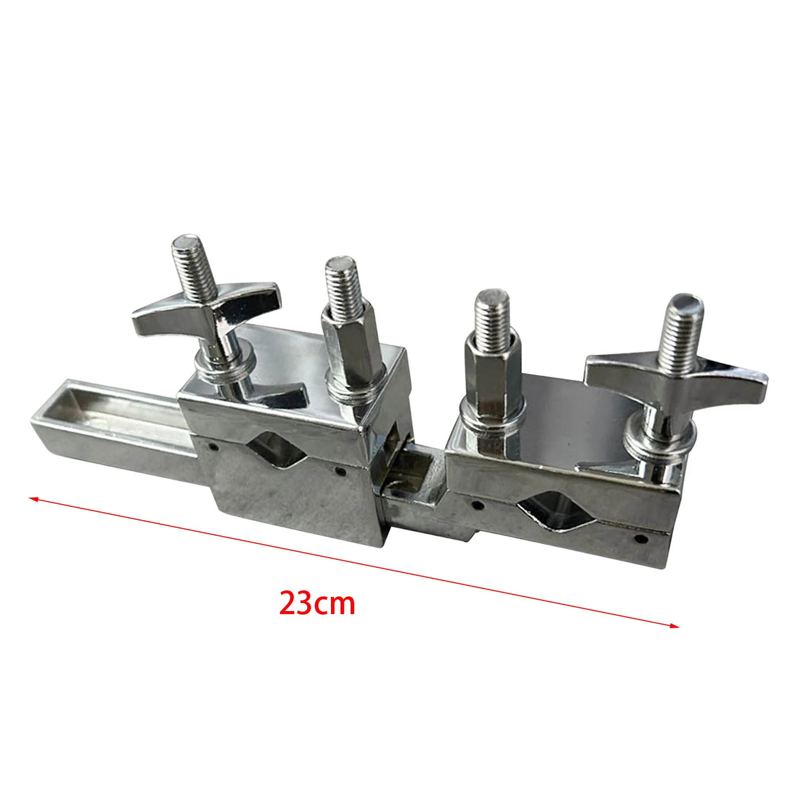 Drum Cowbell Holder Clamp Metal Handbell Cowbell Durable Mount Cowbell Mounting Bracket Double Clamp Mounting Clamp Replacement