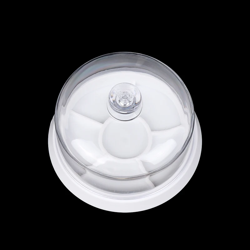 1Pc Uhr Teile Halter Tablett Uhr Bewegung Staub Abdeckung Teile Uhrmacher Feuchtigkeits Anti-staub Tablett Lagerung Box Schutz