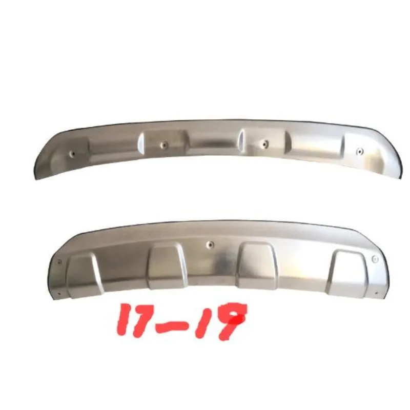 

For New MAZDA CX-5 CX5 2017 - 2019 Auto parts modeling Stainless Steel Front + Rear Bumper Diffuser Protector Guard Skid Plate