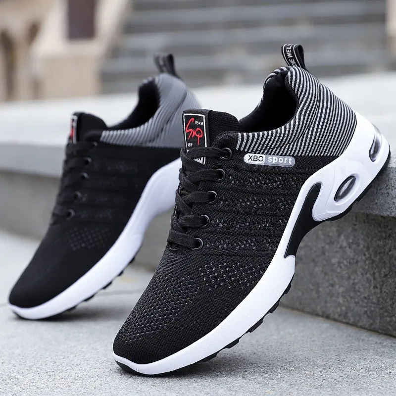 

2025 New Sneakers Men Lace Up Running Shoes Lightweight Sneakers Casual Sports Shoes for Men Mesh Breathable Outdoor Mens Shoes