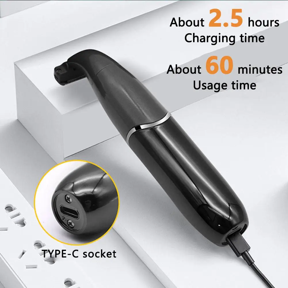 3 In 1 Electric Shaver Men Beard Trimmer USB Rechargeable Nose Hair Trimming Eyebrow Shaver Grooming Kit For Men Women