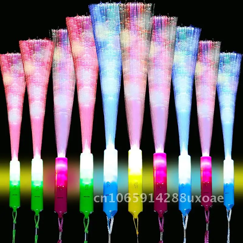 

Glow Stick Colorful Optical Fiber Stick Glow Stick led Bar Party Wedding Concert Birthday Fiber Gift Toy