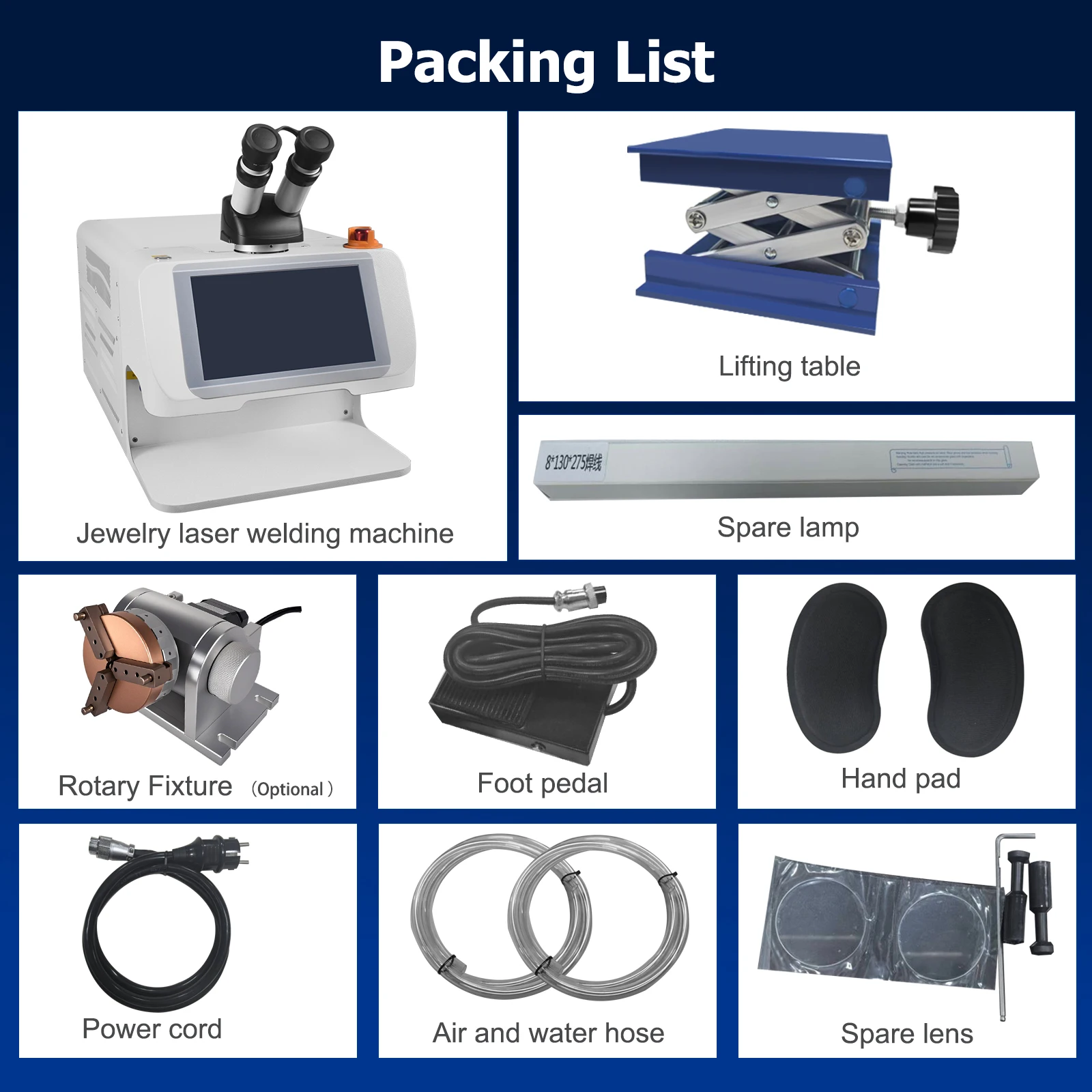 200W Jewelry Spot Welding Machine 14.2inches Touch Screen Laser Soldering With CCD YAG 18x Microscope for Gemstone Fast Ship