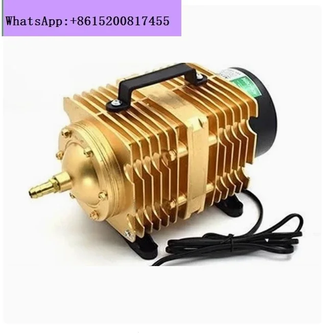 160W Hava Pompası Kompresörü AC 220V Hava Yardımı Elektrik Manyetik CO2 CNC Lazer Gravür Kesme Makinesi ACO-009E