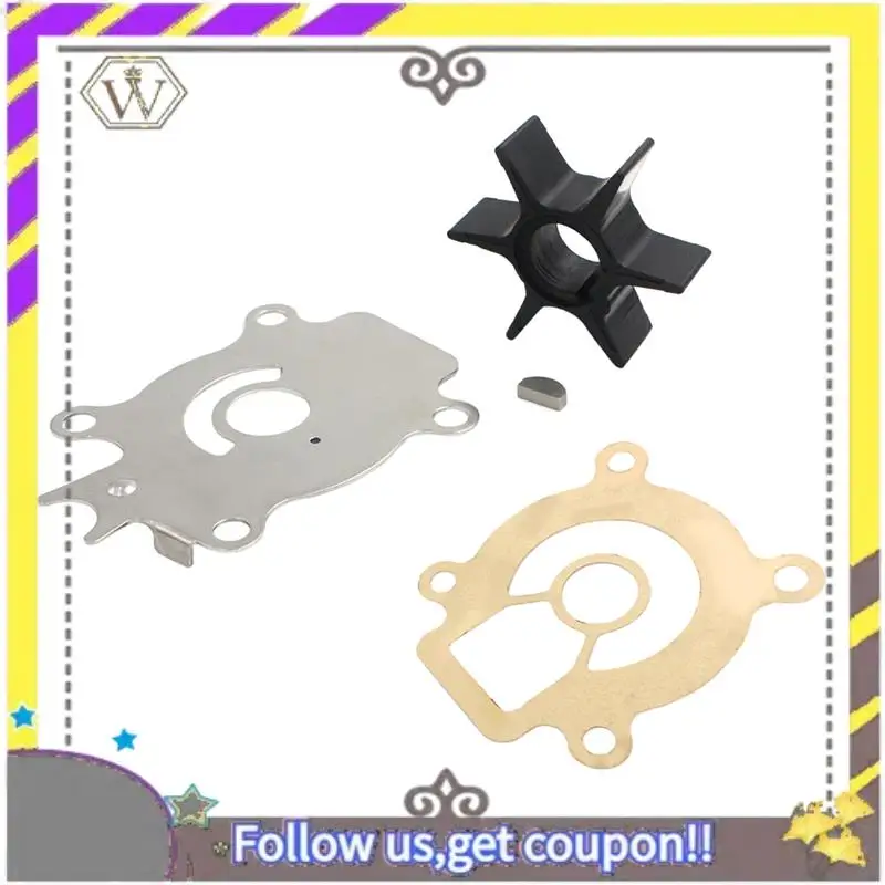 

ABXV-Ремкомплект крыльчатки водяного насоса Комплект крыльчатки водяного насоса для подвесного двигателя Suzuki DT75 DT85 17400-95351 18-3244