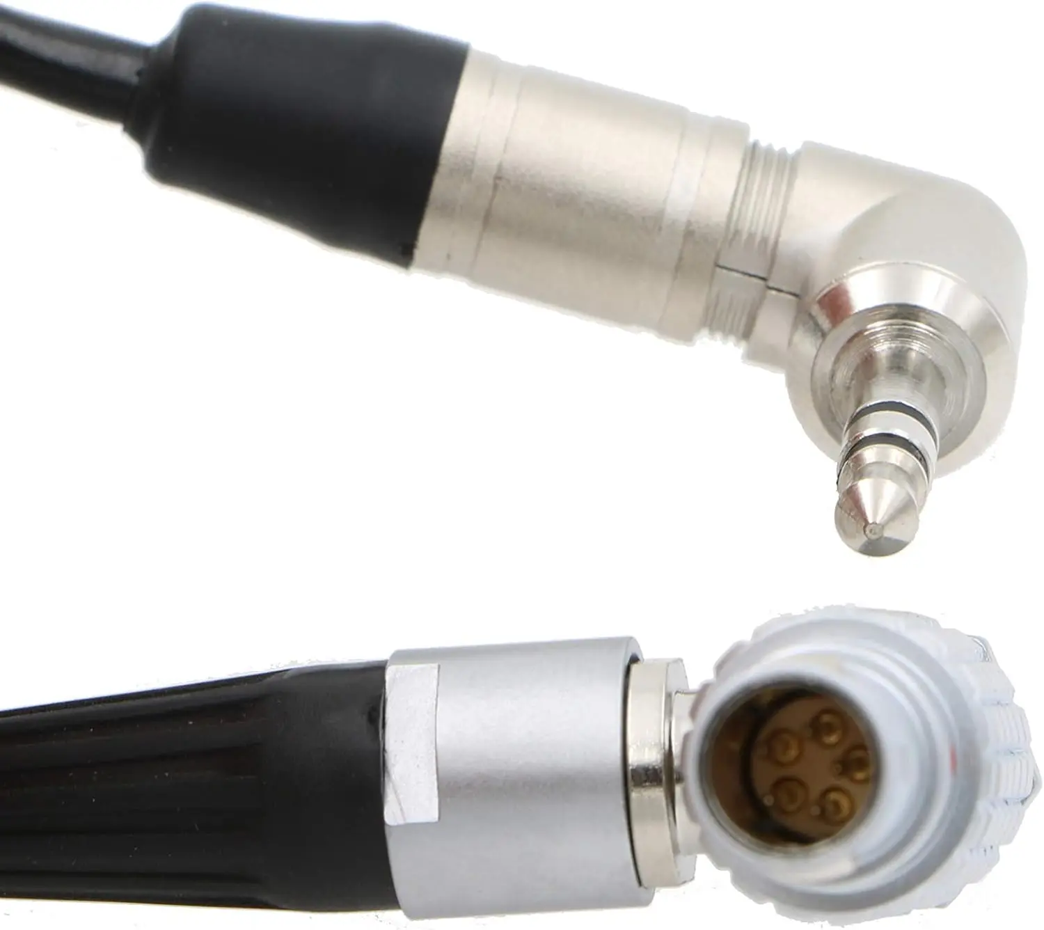 Alvin's 3.5mm to 5 Pin Timecode Cable 50cm for Tentacle ARRI Sound Devices