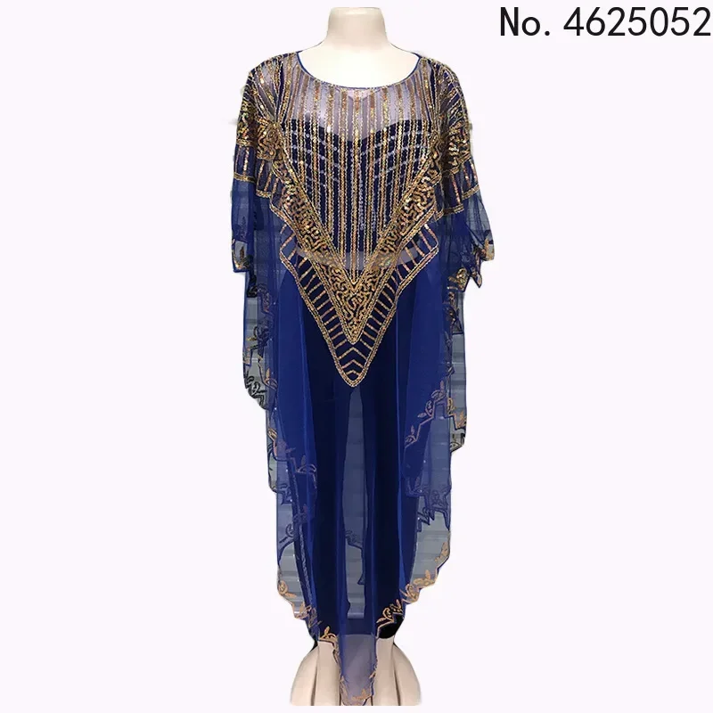

Customized African Style Dresses for Women Fashion Bazin Hot Drilling Boubou Robe Africaine Femme Muslim Dress Dashiki Gown Afri