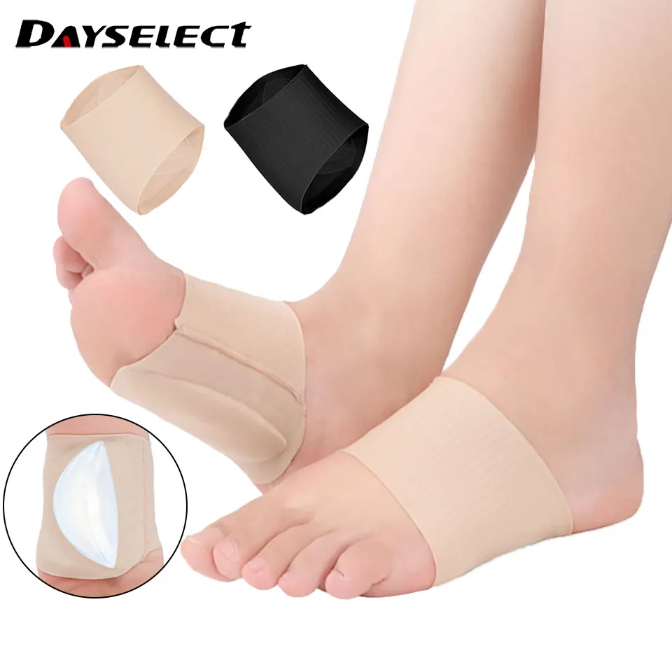 

Flat Arch Foot Pads Breathable Comfort Resin Anti-Slip Points Foot Pads Support Sports Sponge Insoles Corrective Silicone Pad