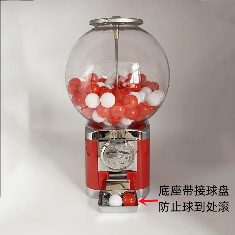 Small commercial egg twisting machine bouncy ball  toy  round candy machine lottery slot machine