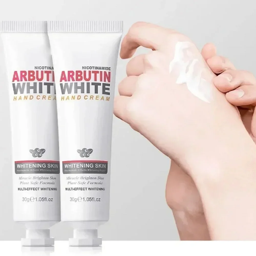 Whitening Hand Cream Niacinamide Arbutin Wrinkle Removal Anti-crack Moisturizing Repair Fade Fine Lines Smooth Skin Hand Care