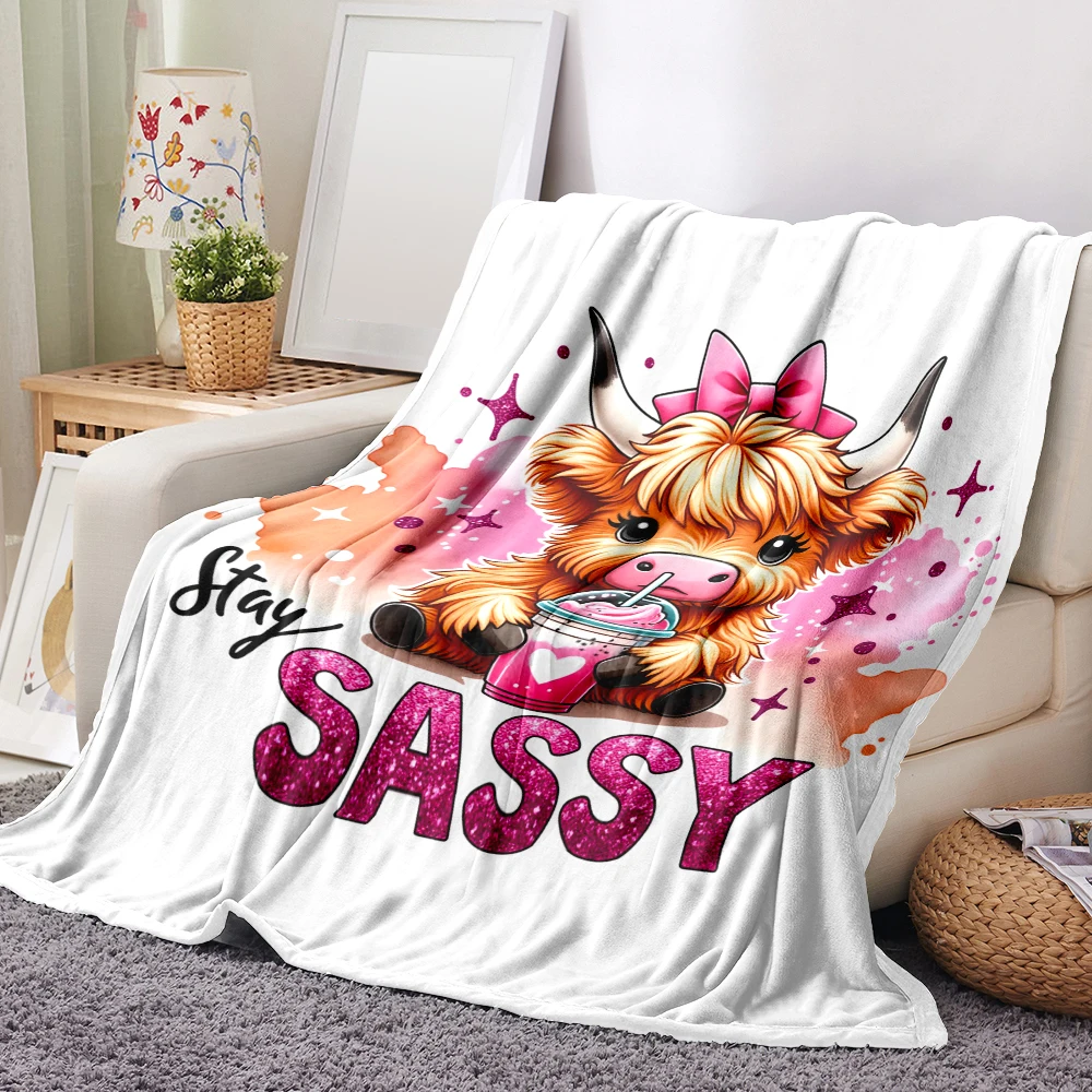 1PC Highland Cow and Stay Sassy 