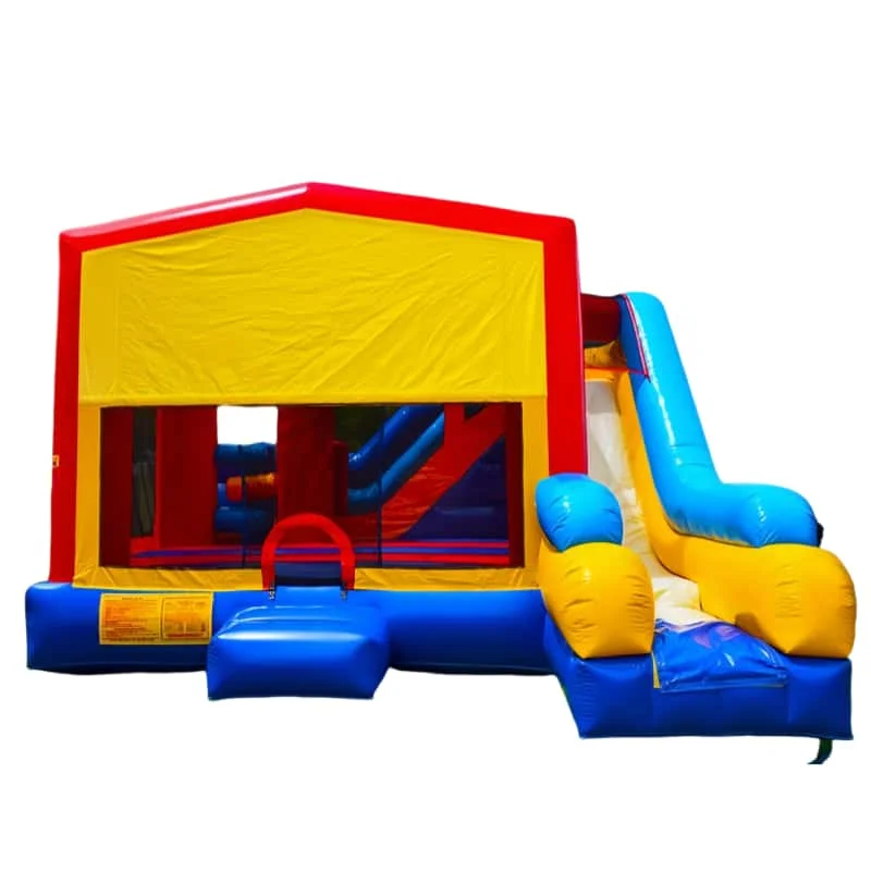 Commercial PVC Custom Bouncy Jumping Castle Banner Kids Inflatable Bounce House Slide Inflatable for Children Party Rental