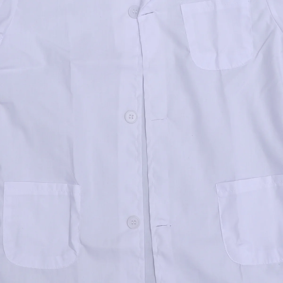 

Children Lab Coat Kids Doctor Cosplay Uniform White Thin Coats Nurse Clothing Boys Girls Durable Non Toxic Comfortable