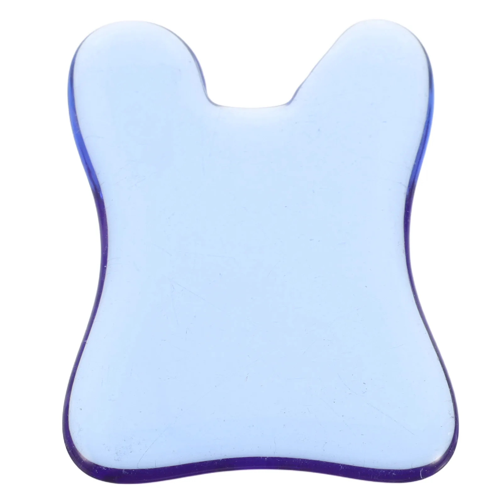 أداة Gua Sha للوجه مصنوعة من الكريستال الأزرق للعناية اليومية بالبشرة ونحت الفك ومدلك تحديد الوجه للنساء والرجال #2