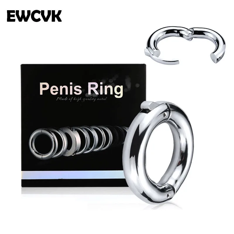 

Penis Enlargement Metal Penis Ring Private Goods for Man Increase Penis Extender Intimate Cock Ring Penis Sleeve Dick