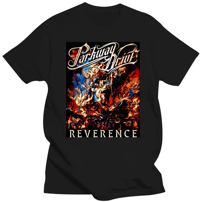 Parkway Drive Reverence Men Crew Neck Black Cotton T-Shirt Tee