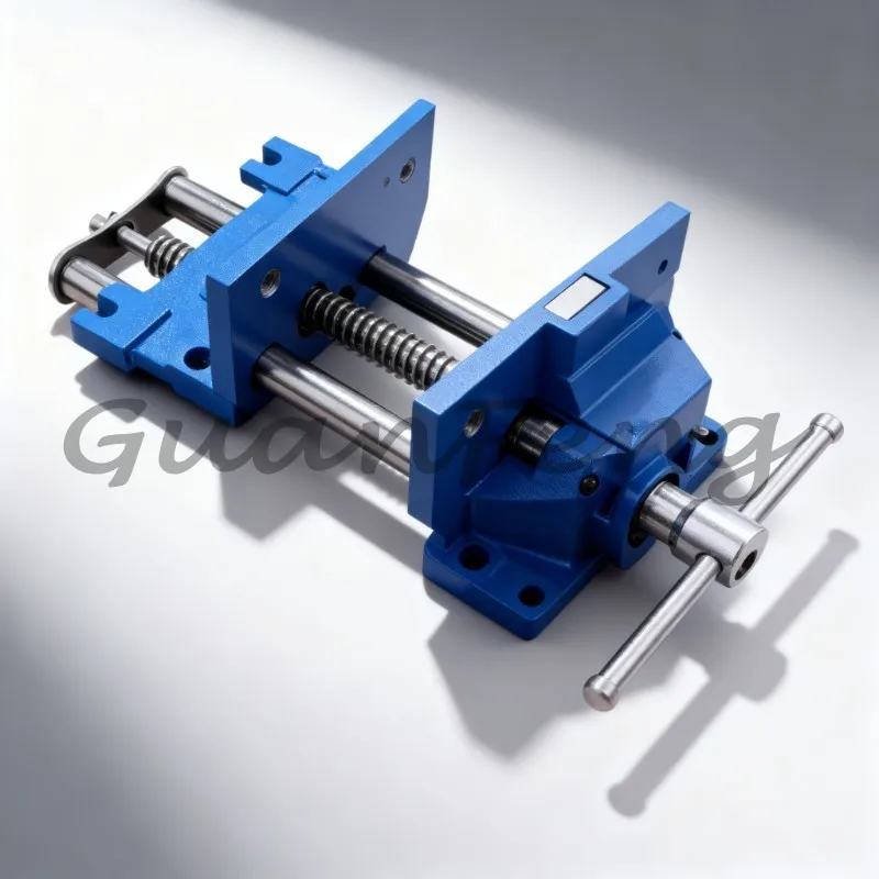 7/9 Inch Carbon Steel Woodworking Bench Vise, Fast Remove Workbench Clamp Fixture for Woodworking Table Clamping
