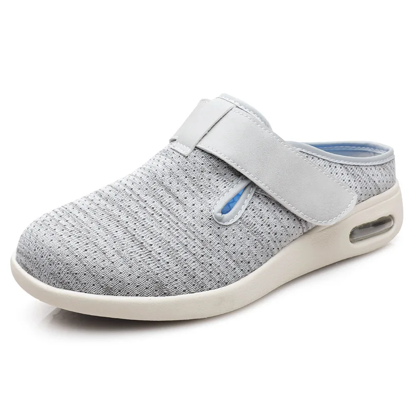 Summer and autumn style shoes for the elderly  fat and wide feet  swollen shoes  thumb outturn shoes and sandals