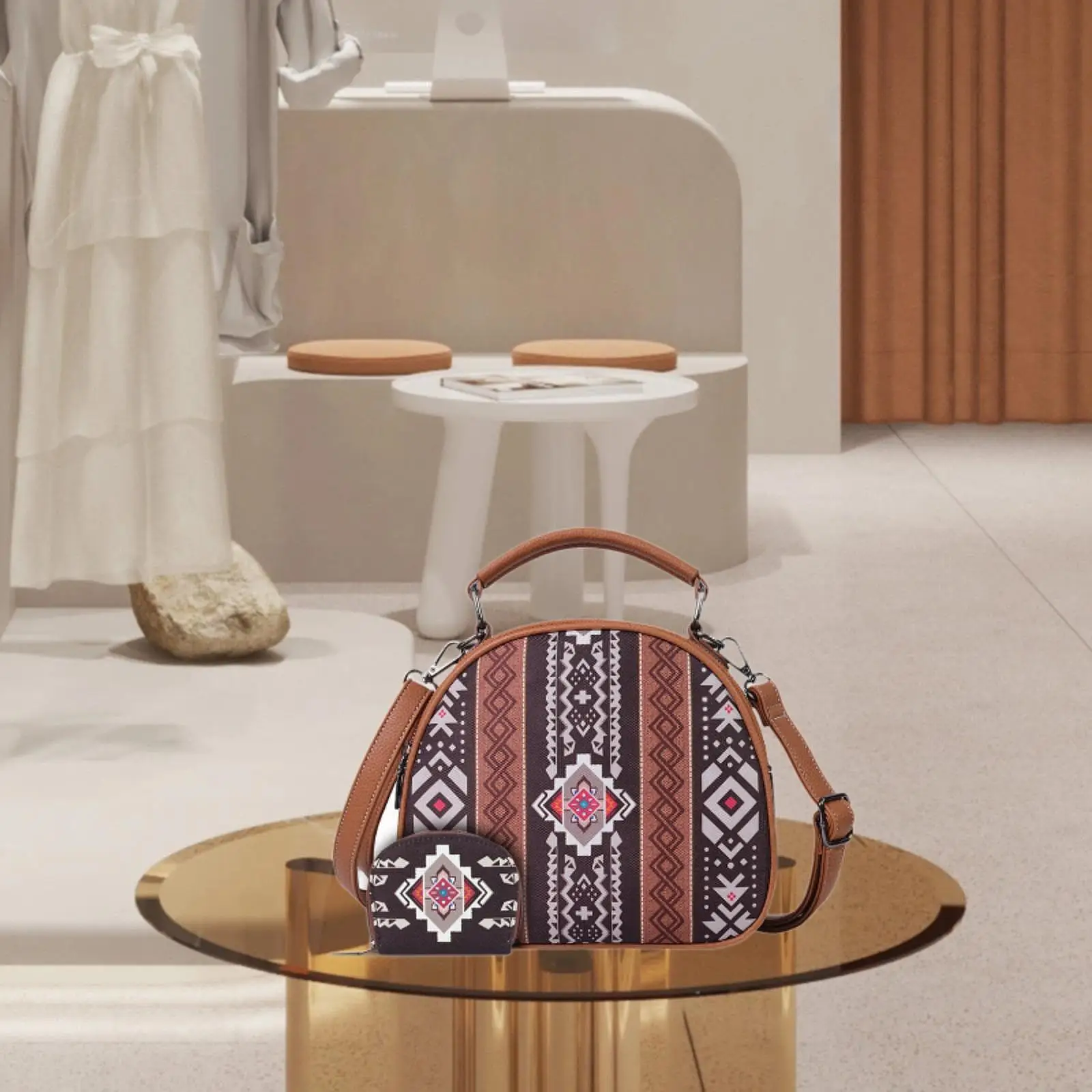 Boho Boho Pattern Handbag for Women Canvas for Shopping Travel Party Office - Aliexpress Deal
