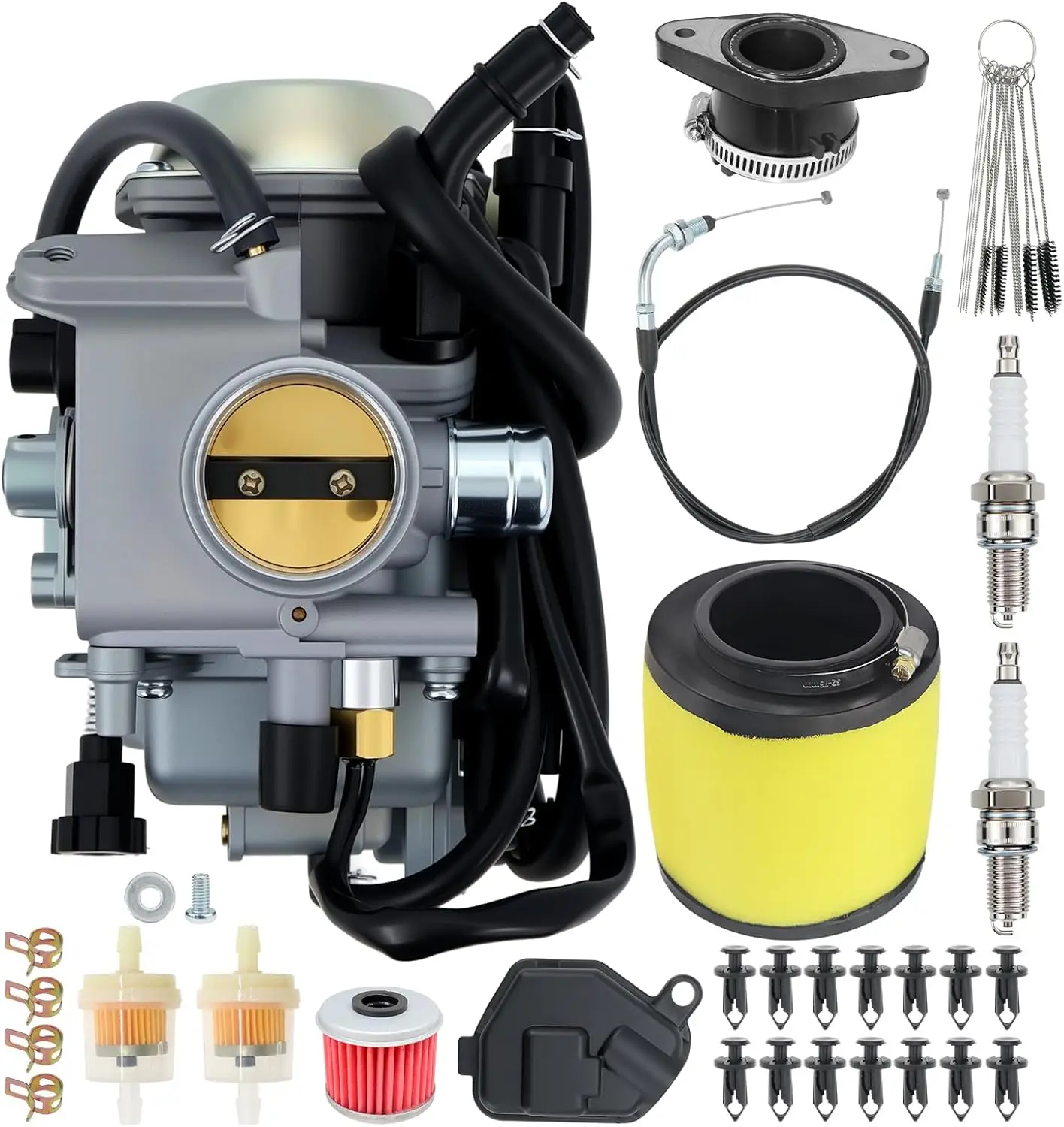 New PD32J Carburetor 16100‑HN5‑M41 for Honda TRX350 Rancher 2000‑2006 TRX300 1988‑2000 TRX400FW TRX450FE Foreman