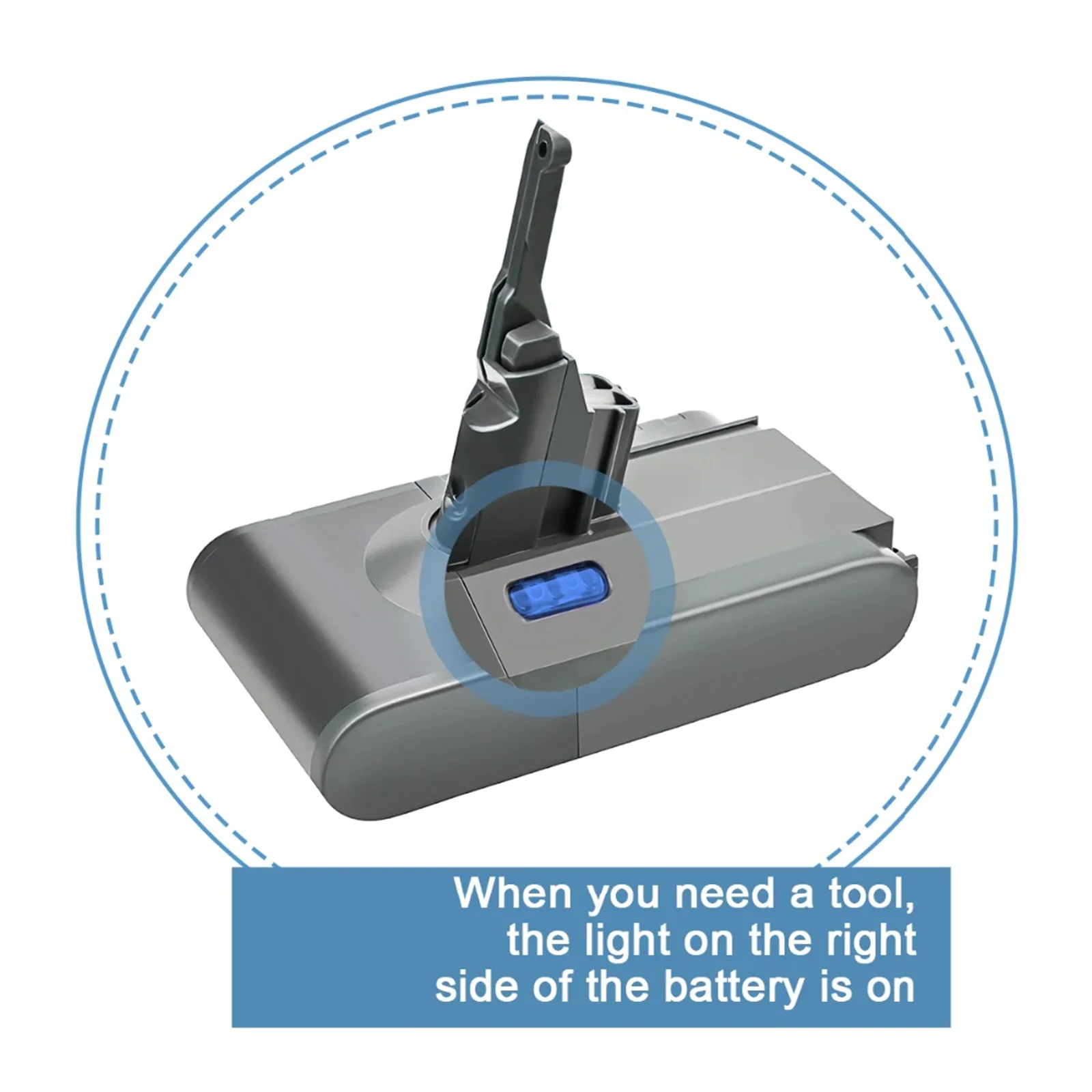 

k High quality A-grade battery cells For Dyson 4800mAh V8 21.6V Li-ion Vacuum Cleaner Battery Rechargeable Power Tool Cell