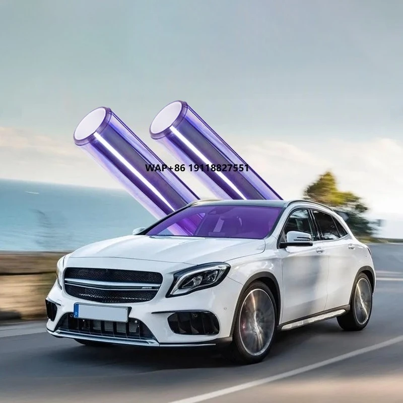 

Chameleon Tint Blue and Purple Chameleon Tint 71vlt Purple Chameleon Car Window Tint Film