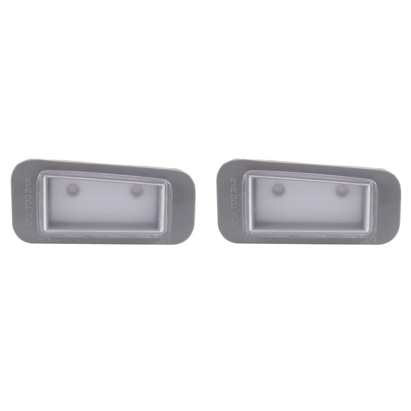 2X 92501B1000 92502B1000 Car Rear License Plate Lamp LEFT DRIVER For Hyundai Genesis 2015-2016