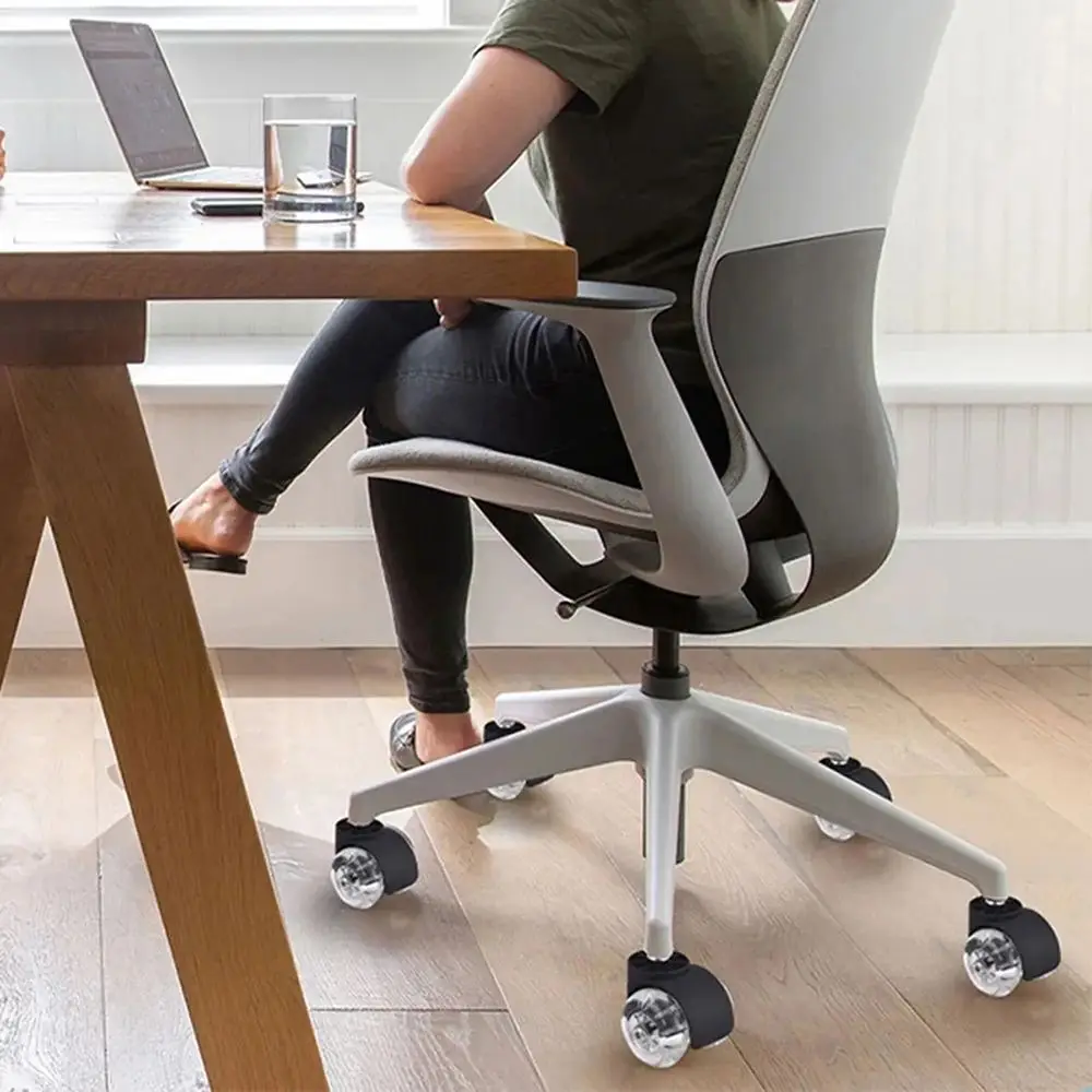 Desk Office Swivel Rubber Rollers Wheel Chair Caster Mute Wheel Office Chair Wheels Furniture Caster