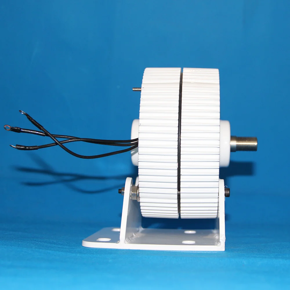 new Gearless Permanent Magnet Generator Turbine Low Speed 1000W 12V 24V 48V For Water Conservancy And Wind Power Household 220V