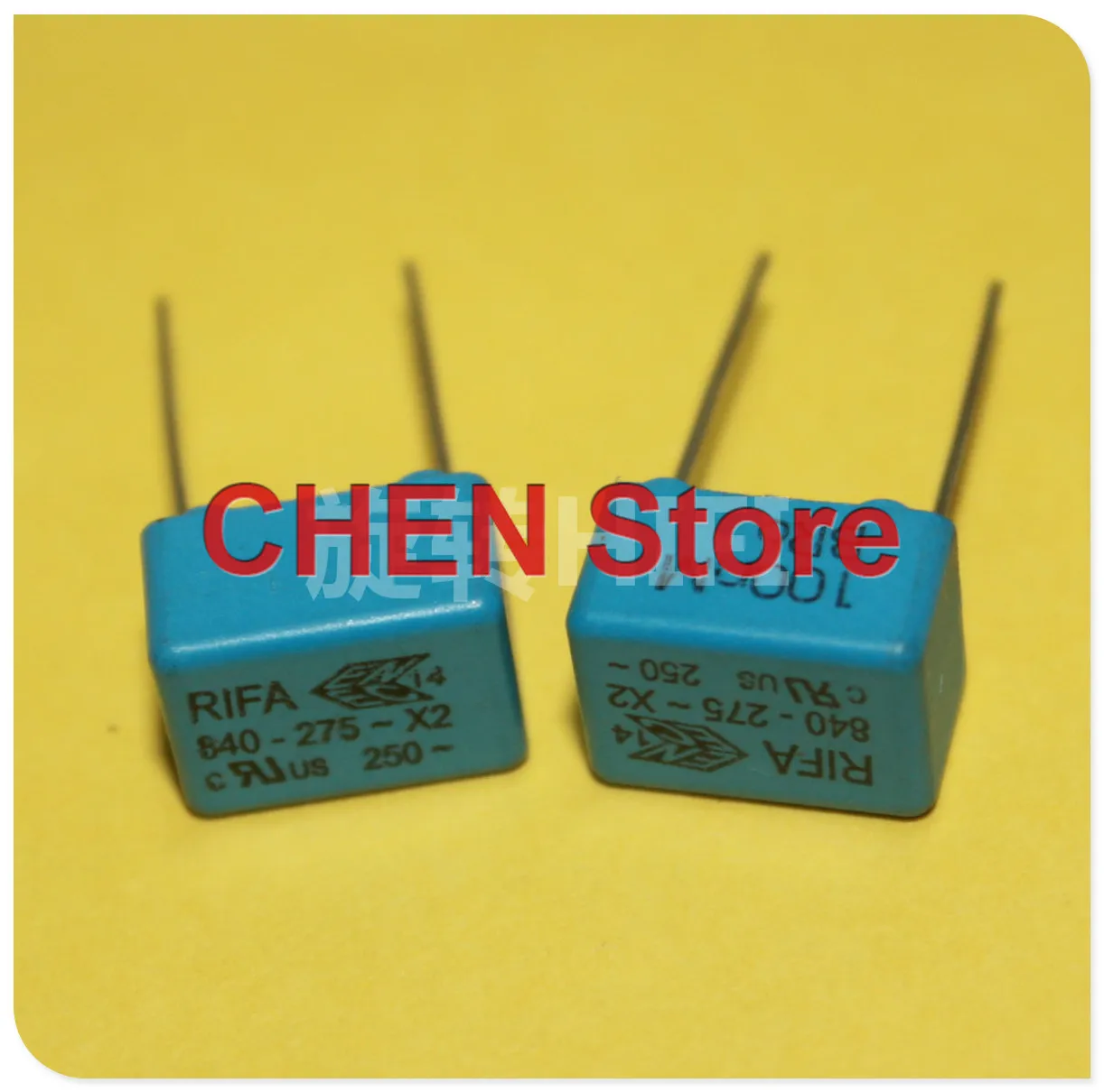 

10PCS NEW kemet RIFA PHE840 100NF 275VAC P10MM Film Capacitance 0.1UF 104 PHE840M 104/275vac Film Safety Capacitors X2