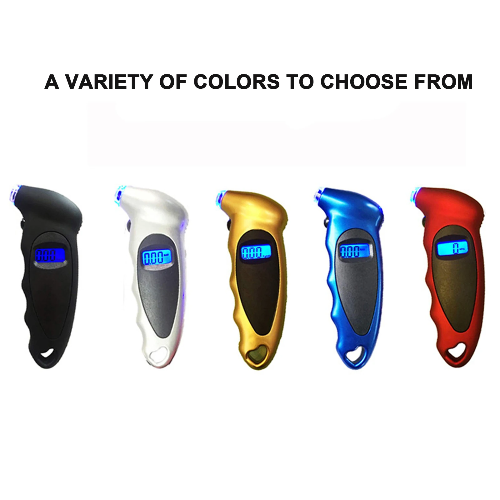 ATsafepro צמיג הדיגיטלי 150PSI תאורה אחורית צמיג לחץ ניטור רכב משאית SUV אוויר מד לחץ LCD תצוגה ATsafepro דיגיטלי מד לחץ אוויר בצמיגים 150PSI תאורה אחורית ניטור לחץ אוויר בצמיגים משאית רכב שטח חיישן Tpms מד תצוגת LCD