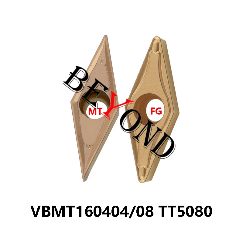 

VBMT160404FG VBMT160408MT TT5080 VBMT160404MT Original Carbide Inserts CNC Tools VBMT160404 VBMT160408 Lathe Cutter VBMT 160404