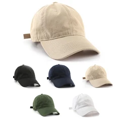 Unisex Plain Baseball Cap Men Women Cotton Sun Hats Korean Casual Outdoor Sports Fashion Baseball Caps