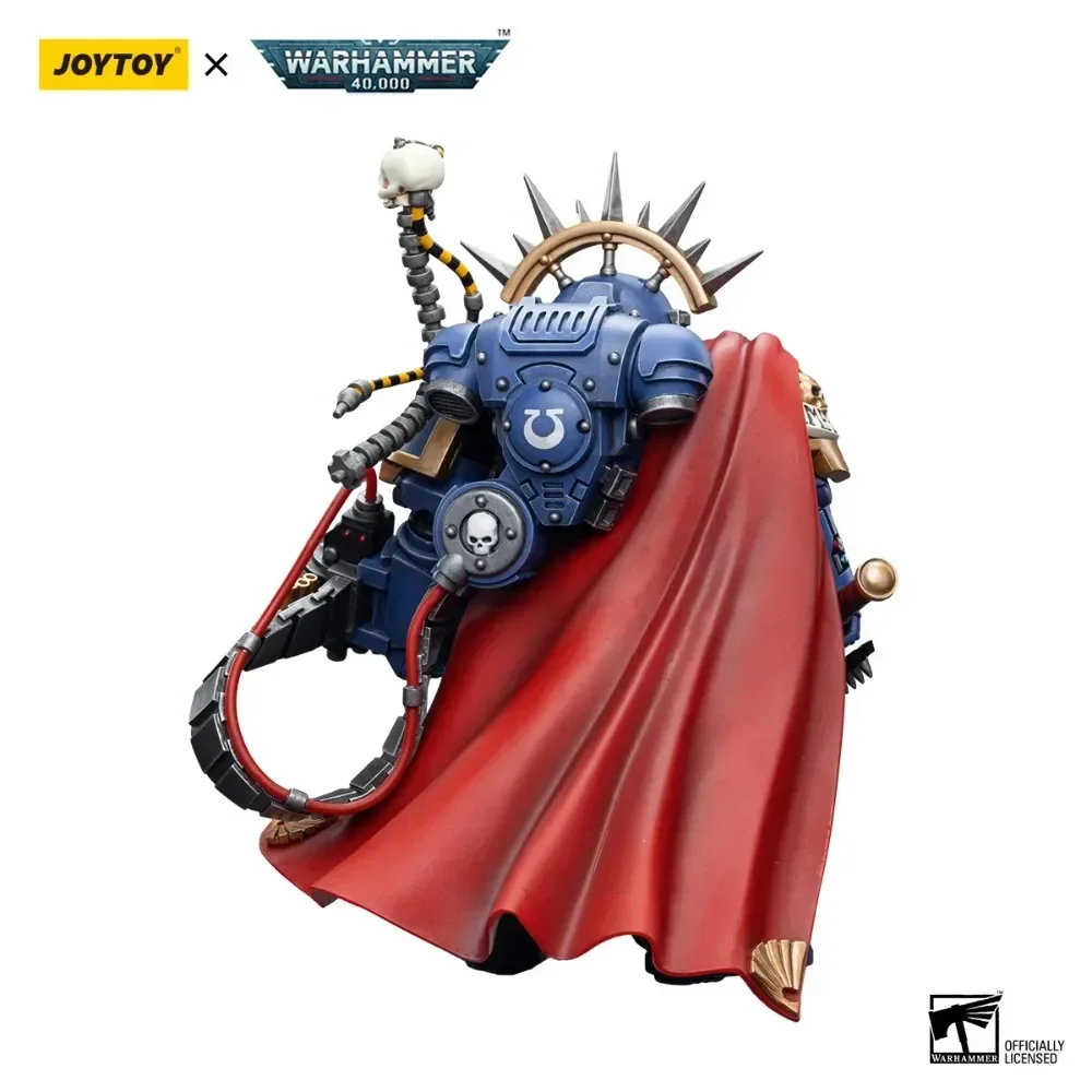 [EN STOCK] JOYTOY Warhammer 40K 1/18 figura de acción Ultramarines capitán en Gravis armadura Anime colección de modelos militares ToyGift