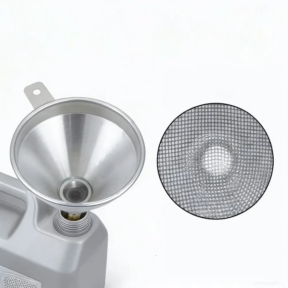 Universal Flexible Car Fuel Funnel With Filter Stainless Steel Motor Oil Dispenser For Automotive Maintenance Garage Tools