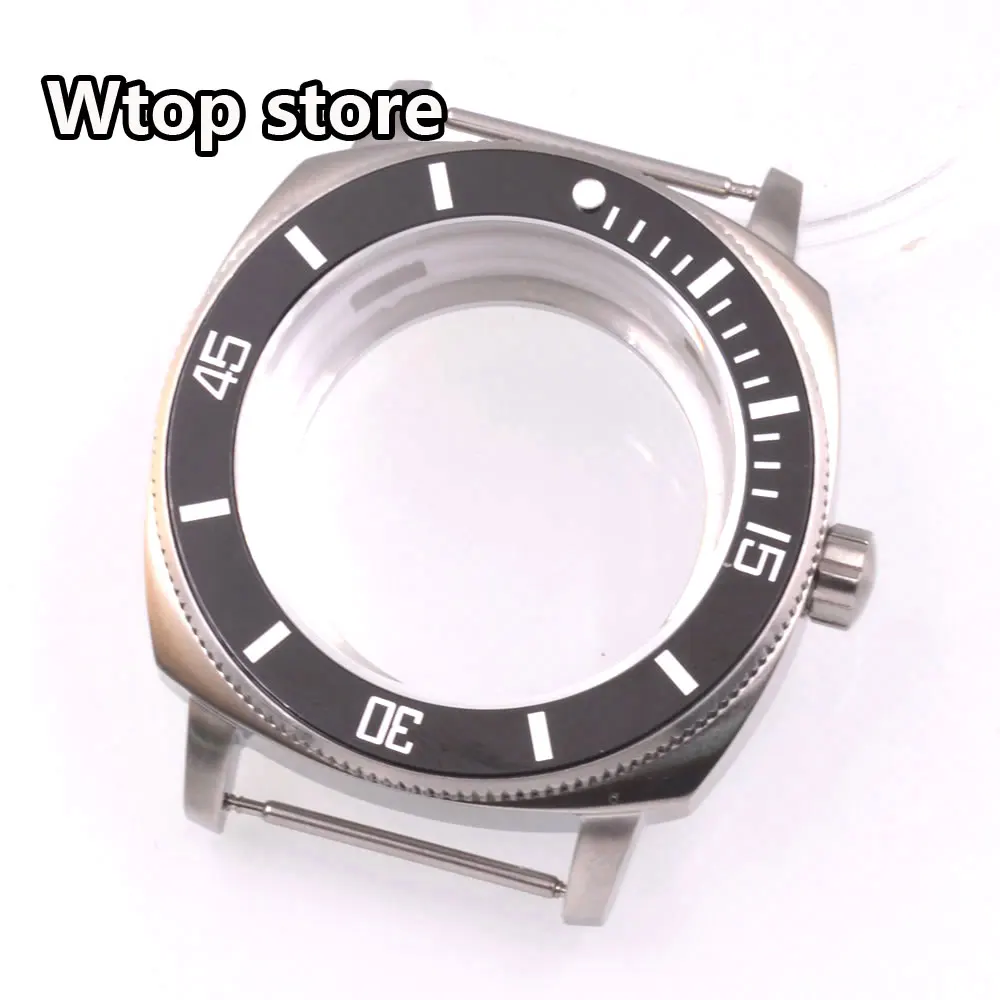 

Сапфировое стекло, 42 мм, водонепроницаемый корпус для часов, 100 м, подходит для NH35 NH36 PT5000 ETA2824, детали автоматического механизма