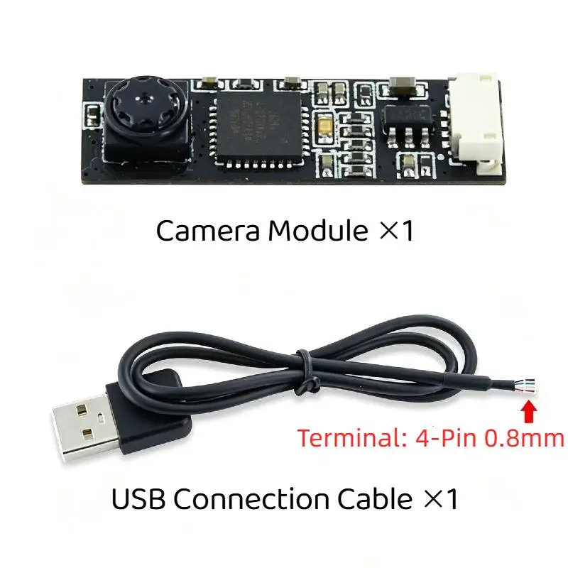 1/2Pcs OV7675 MINI USB Camera Module For WinXP/Win7 8 10/Android 50 Degrees DIY Project Industrial Monitoring Development Use
