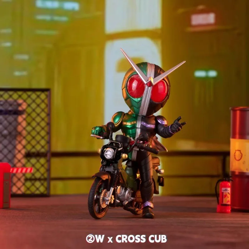 بانداي BNFIGUREQ سلسلة كامين رايدر هوندا هيسي التعاون دراجة نارية صندوق أعمى نموذج قابل للجمع #2