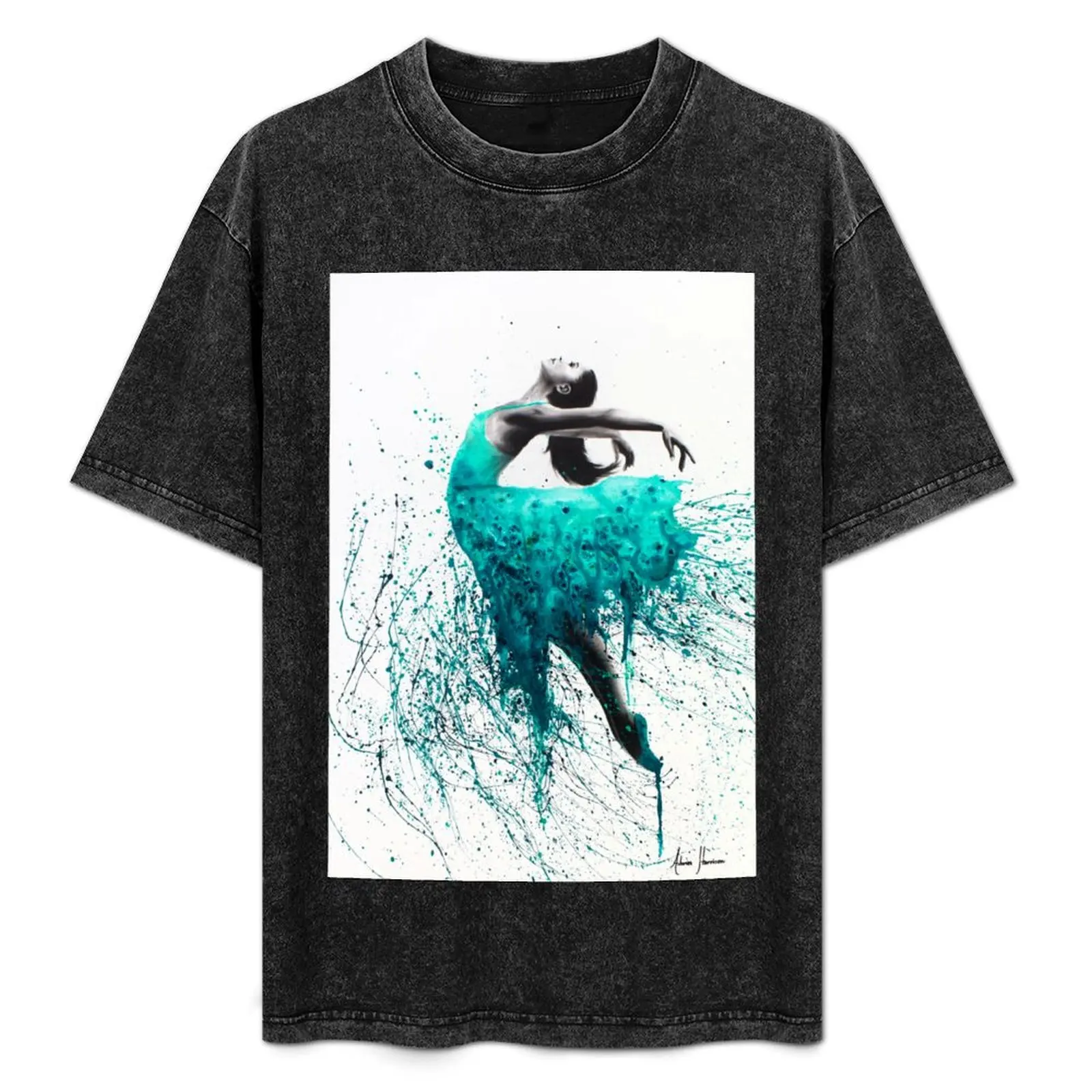 

Fairy Ballet Dancer T-Shirt Basic Daily Outfit Short Sleeve Tee